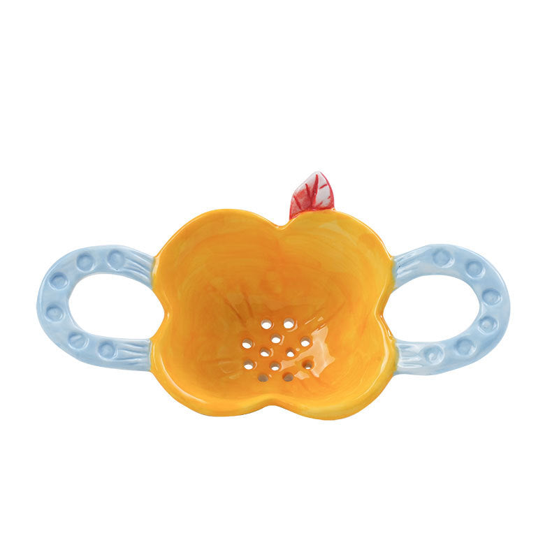 Creative Ceramic Flower Shape Tea Filter