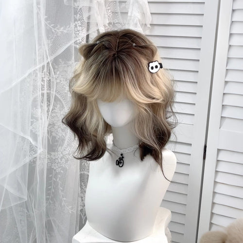 Paris Paint-Dyed Ombre Short Curly Wig