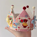 Cute Handmade Bow Little Bear Birthday Crown